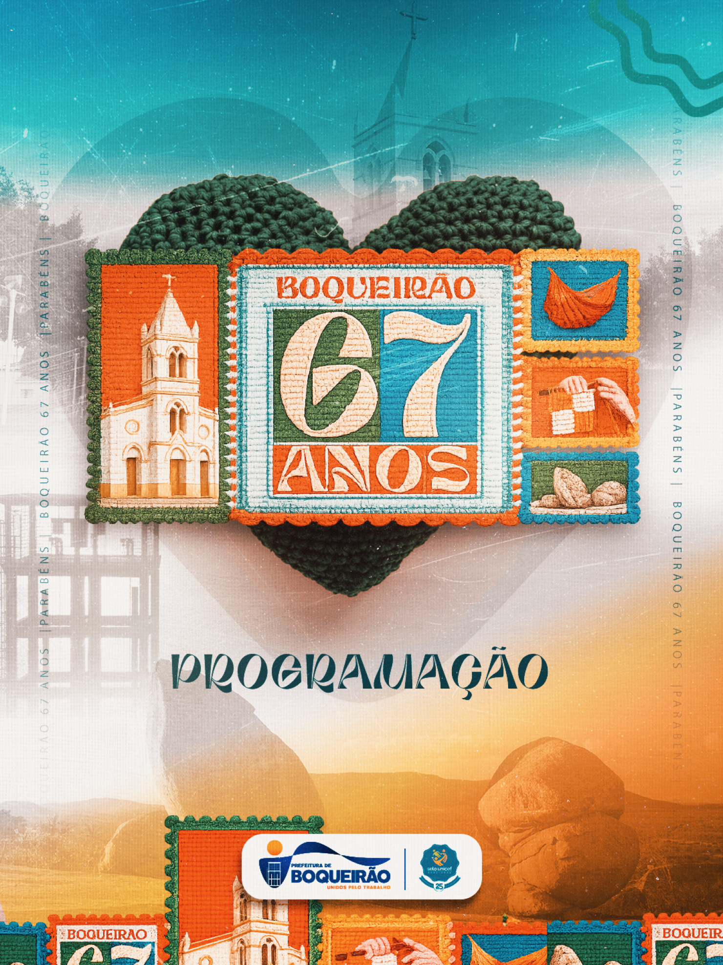 Boqueirão celebra 67 anos de emancipação política com programação especial